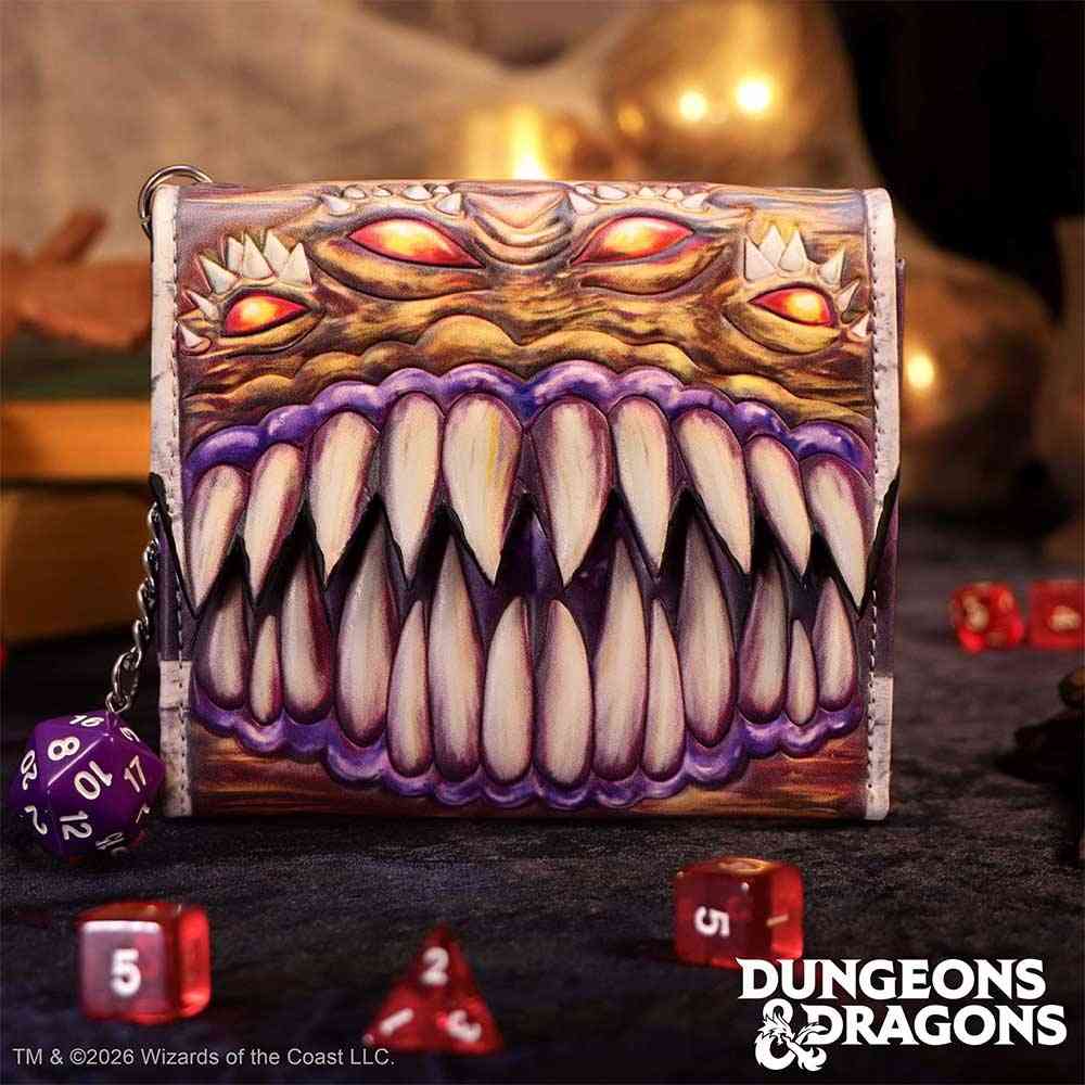 Nemesis Now Dungeons & Dragons - Mimic Wallet Geldbörse - Mehrfarben